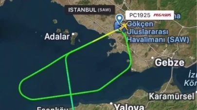 Sabiha Gökçen Havalimanı'nda sürpriz misafir! Uçak pisti pas geçti