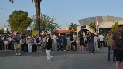 Kuyruk sabah erken saatlerde başladı! Bavulunu alan oraya gitti