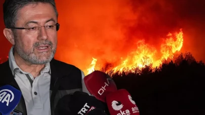 Bakan Yumaklı: “1 ayda 1450’den fazla yangına müdahale ettik”