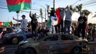 Los Angeles’ta protestolar şiddete dönüştü