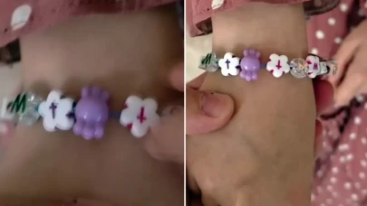 Okul kantininde haç işaretli bilekliğe velilerden tepki