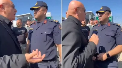 Mahmut Tanal, jandarma komutanıyla tartıştı