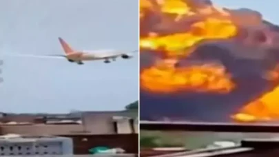 200'den fazla kişinin seyahat ettiği yolcu uçağı düştü