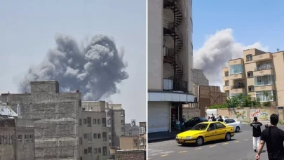 İsrail, Tebriz'e yeni bir saldırı başlattı! Bölgeden dumanlar yükseliyor