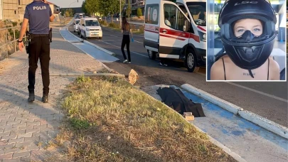 Uyarı levhasına çarpan 14 yaşındaki Azra hayatını kaybetti