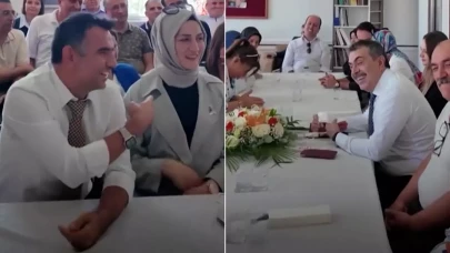 Bakan Tekin, öğretmen çiftin kaç çocuğu olduğunu duyunca şaşırdı! Hemen talimat verdi