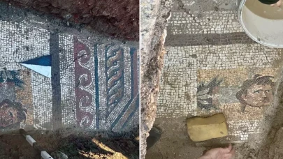 Kahramanmaraş’ta 1500 yıllık mozaik keşfi