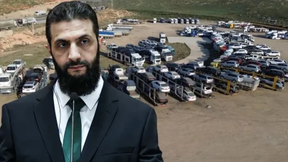 İkinci el araçlar tırlarla Suriye'ye taşınıyor