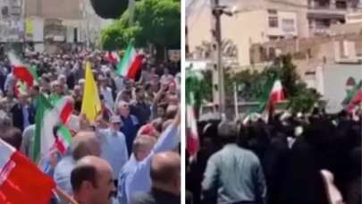 İran’da öfke büyüyor: Binlerce kişi sokaklara döküldü!