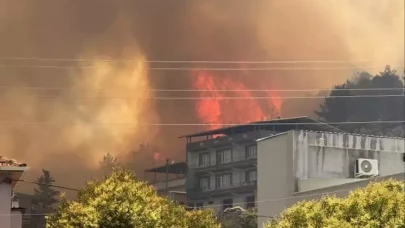 Bursa’da orman yangını mahalleye sıçradı!