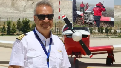 Düşen uçağın pilotunun çocukluk hayalı yarım kaldı