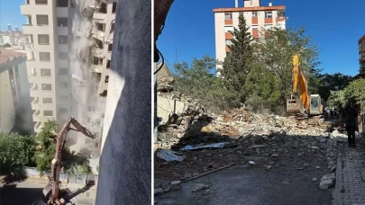 İstanbul'da kentsel dönüşüm faciası: 11 katlı bina çöktü!