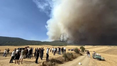 Sakarya’daki orman yangını Bilecik’e sıçradı!