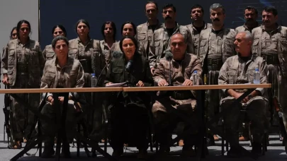 Silahlarını yakarak imha eden PKK'lı teröristlerin  kimlikleri belli oldu!