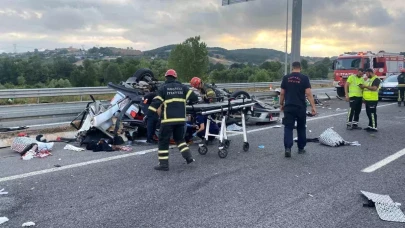 Kuzey Marmara Otoyolu'nda Feci Kaza: 1 Ölü, 4 Yaralı