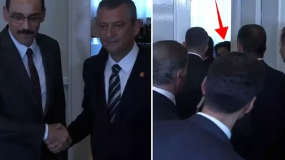 Özgür Özel İbrahim Kalın görüşmesine damga vuran isim!