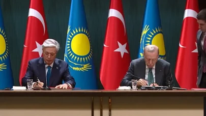 Cumhurbaşkanı Erdoğan ve Tokayev arasında stratejik zirvede 20 yeni anlaşma imzalandı!