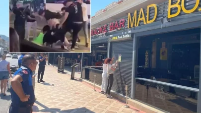 Turistlerin dövüldüğü işletmeden açıklama: Bayrağımıza küfür ettiler
