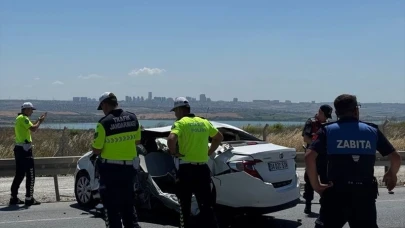 Çatalca'da kahreden kaza! Astsubay öldü, 2 uzman çavuş yaralandı