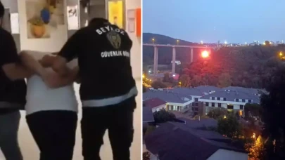 İstanbul'da işaret fişeğiyle ormanı yakan şahıs gözaltına alındı