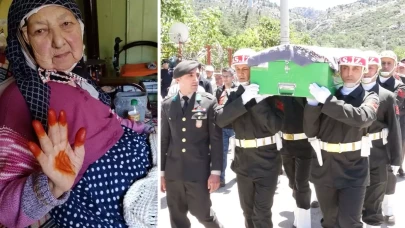 Şehit annesinin  vasiyeti yerine getirildi!