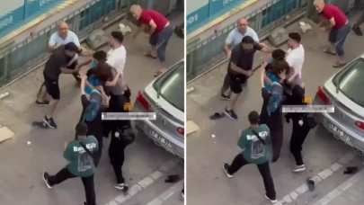 Kavgayı ayırmaya çalışan genç kız bedelini ağır odedi