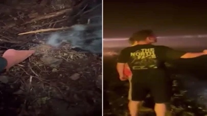 Son Dakika... Bursa'da ormanı yakmaya çalışan şüpheli kaçtı!