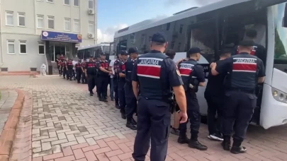 Suç örgütüne operasyon! 21 şüpheli tutuklandı