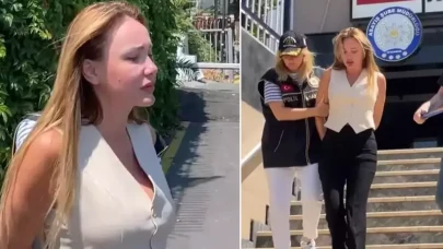 Ters kelepçeyle gözaltına alınan Meral Kaplan, adliye yolunda duygusal anlar yaşadı!