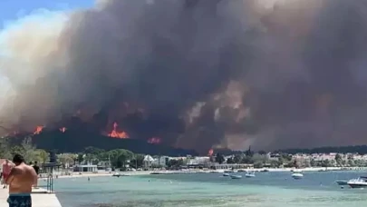 Çanakkale'de alevler dinmedi! Villalar küle döndü...