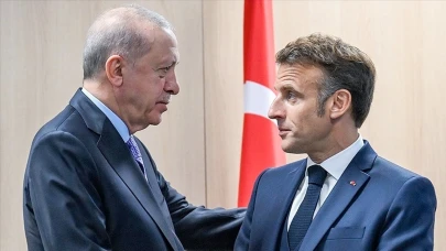 Cumhurbaşkanı Erdoğan ve Macron'dan kritik  görüşme!