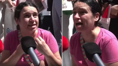 Mülakat mağduru öğretmen bakanlık önündeki eylemde sinir krizi geçirdi