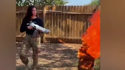 ABD'li siyasetçiden İslam'a skandal saldırı! Alev makinesiyle Kur’an-ı Kerim yaktı!