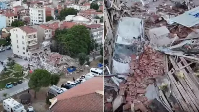 Artçılar 100'ü geçti: Depremin izleri gün ağarınca ortaya çıktı