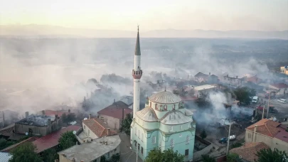 Çanakkale Bayramiç'teki  orman yangınında 4 kişi gözaltına alındı!