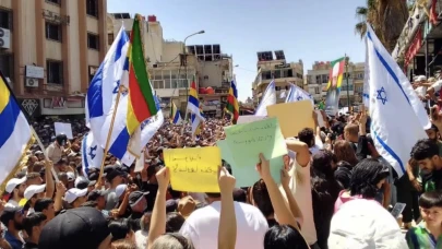 Suriye’de Dürziler üzerinden gerilim: İsrail bayraklı miting