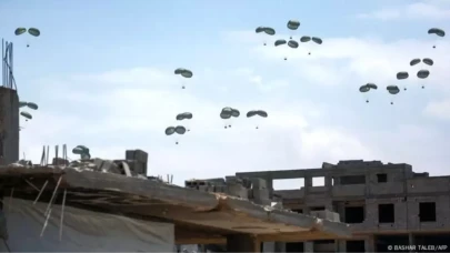 Almanya, Gazze'ye hava köprüsü ile yardım gönderdi