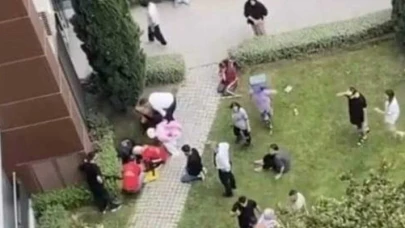 Kahreden olay! 1 yaşındaki bebek 9'ncu kattan düştü