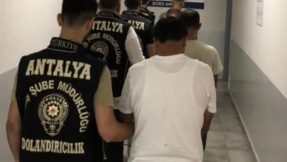 Antalya’da ‘Polis ve Savcı’ yalanıyla dolandırıcılık: 4 Tutuklama