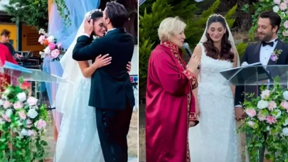 14 yıllık arkadaşlık aşka dönüştü! Sitare Akbaş gelin oldu