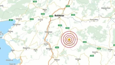 Balıkesir'de deprem!