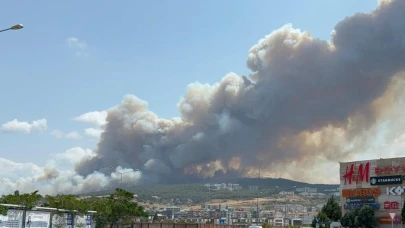 Çanakkale’de orman yangını büyüyor: Üniversite kampüsü ve köyler tahliye edildi!