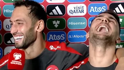 Hakan Çalhanoğlu ve Yunus Akgün'den tartışma iddialarına kahkaha!