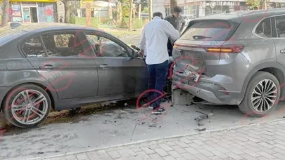 BMW Togg'a çarptı! Sonuç bakın ne oldu