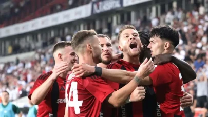 Gaziantep FK, Kocaelispor karşısında 3 puanı 2 golle aldı