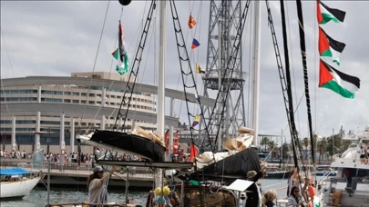 Yunanistan’da sol partilerden küresel Sumud Filosu’na destek