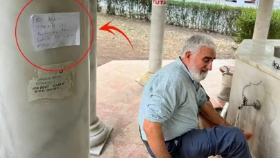 En olmayacak şeyi camide unuttu, cemaat şaşkına döndü
