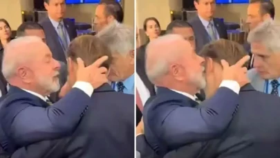 BM toplantısında ilginç anlar: Brezilya Başbakanı Lula, Macron’u ensesinden tuttu