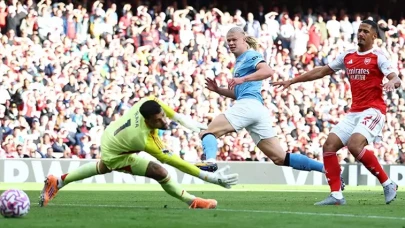 Arsenal Manchester City maçının geniş özeti ve golleri 1-1