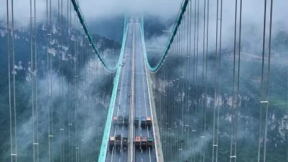 Dünyanın en büyük köprüsü açıldı